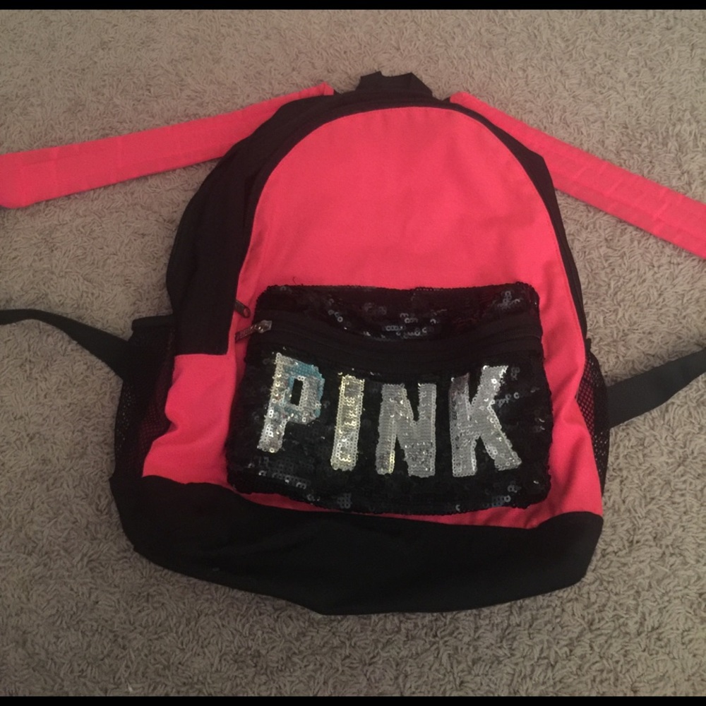 PINK backpack