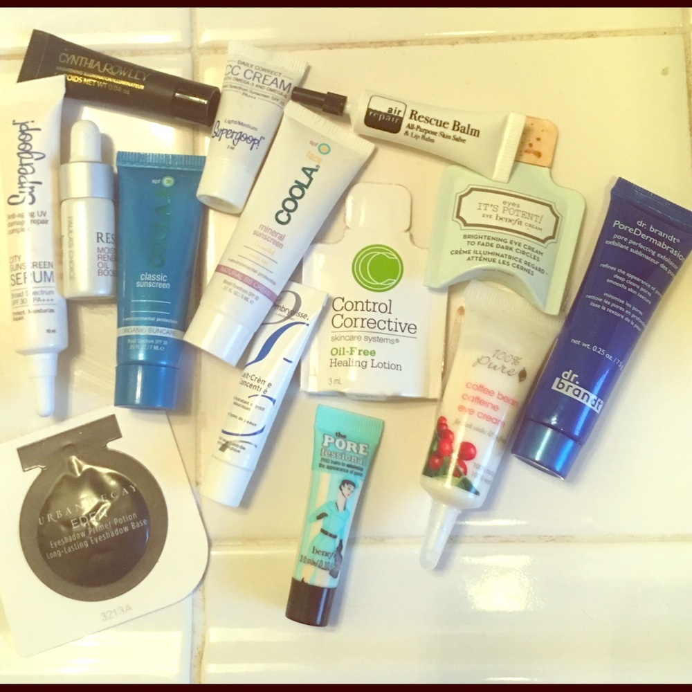Skin care products. Never used.