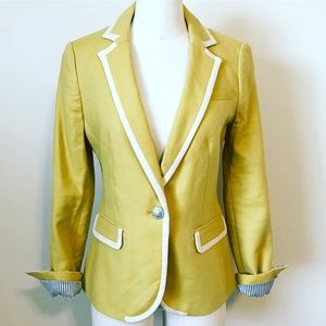 Banana Republic Mustard Blazer