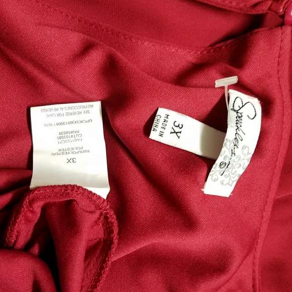 Speechless Halter Printed Shift Brandywine Dress - Picture 2 of 3