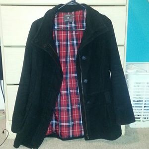 Forever 21 black Pea coat