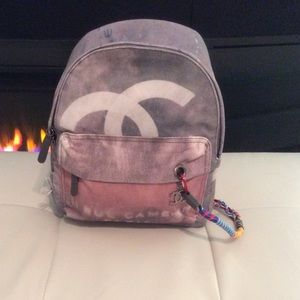 CC Designer graffiti backpack