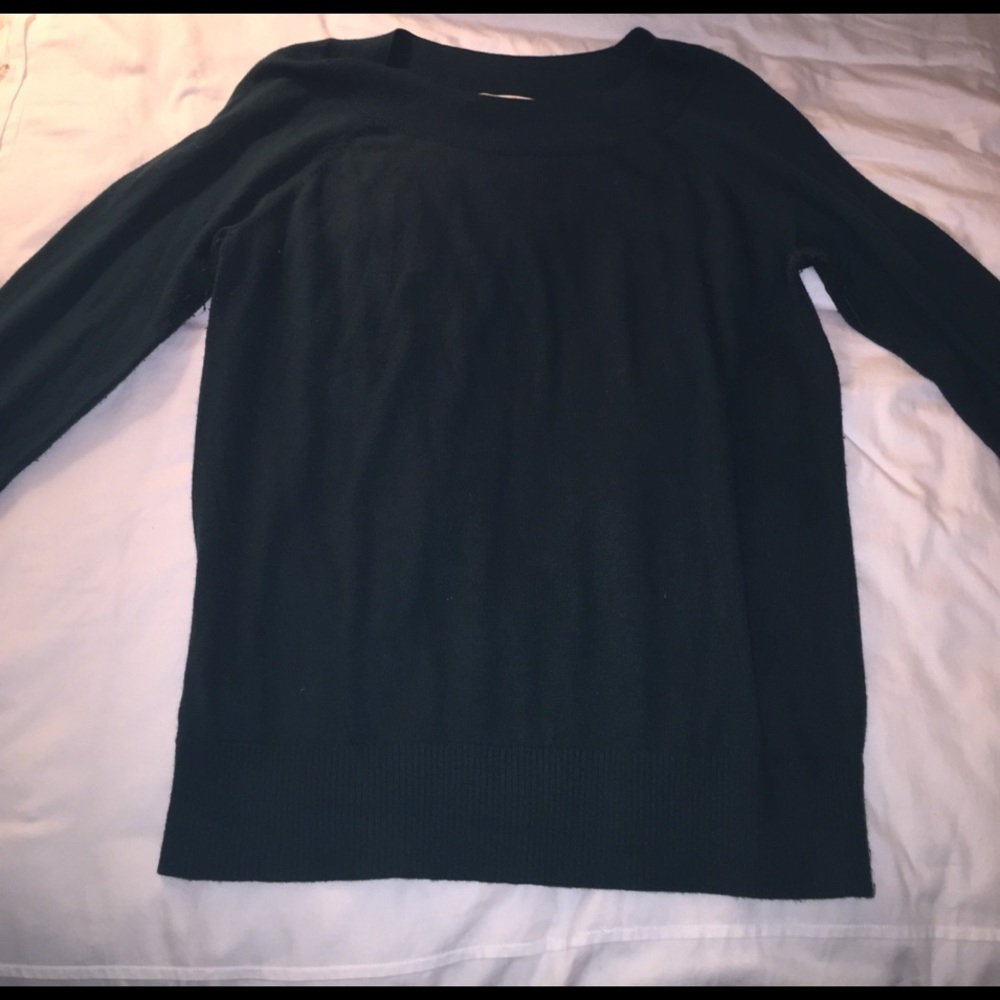 hunter green women's sweater