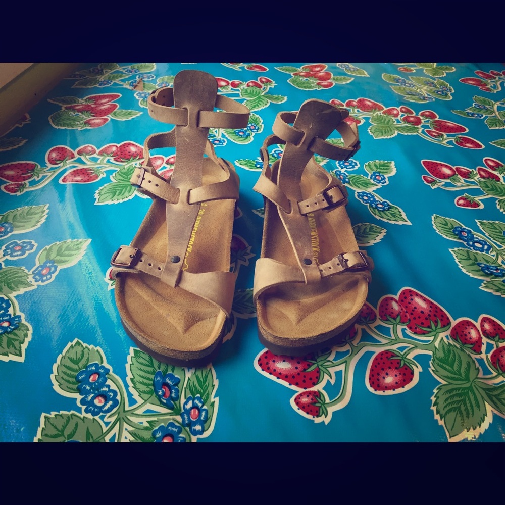 Birkenstock Gladiator style sandals