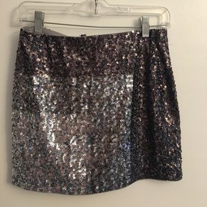 Express Skirts - Express Sequin Mini Skirt Express Skirts - Express Sequin Mini Skirt