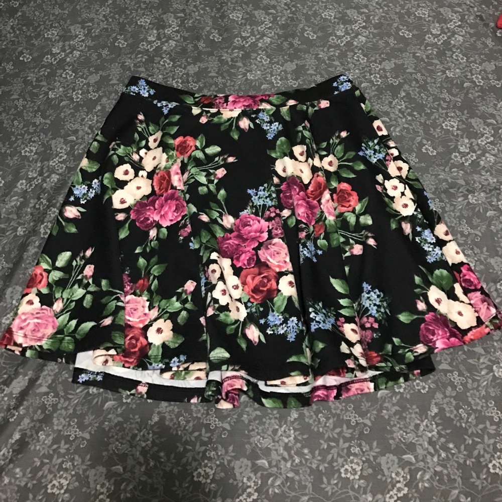 Floral skirt
