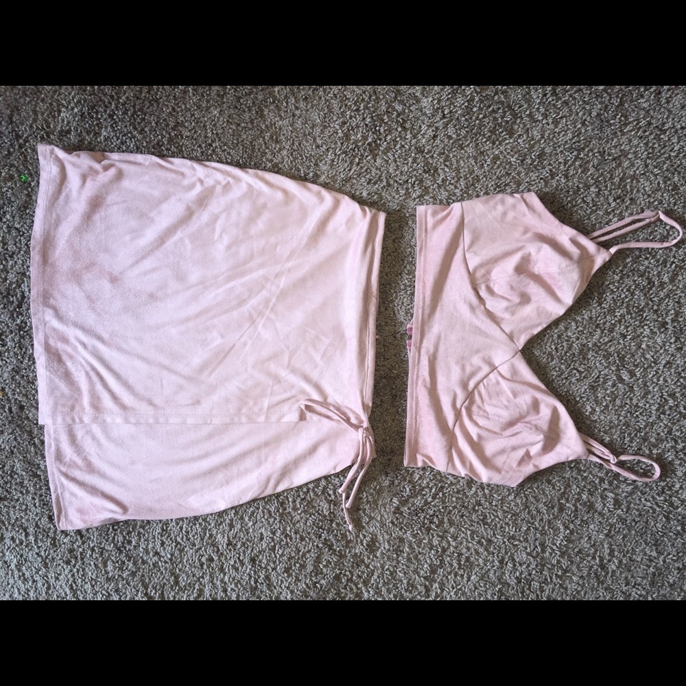 🌸Faux suede set - Picture 4 of 4