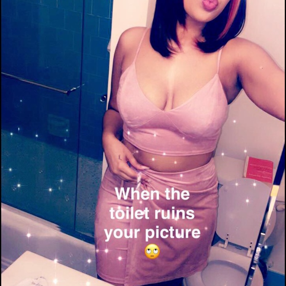 🌸Faux suede set - Picture 3 of 4