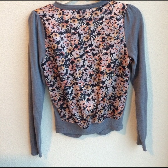 Banana republic silk patterned cardigan - Picture 5 of 5