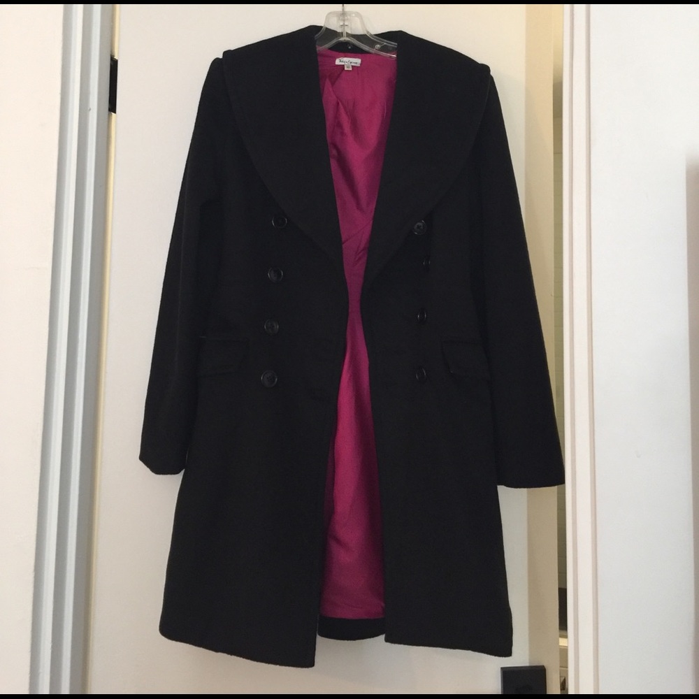 Foley & Corinna wool coat with removable faux fur