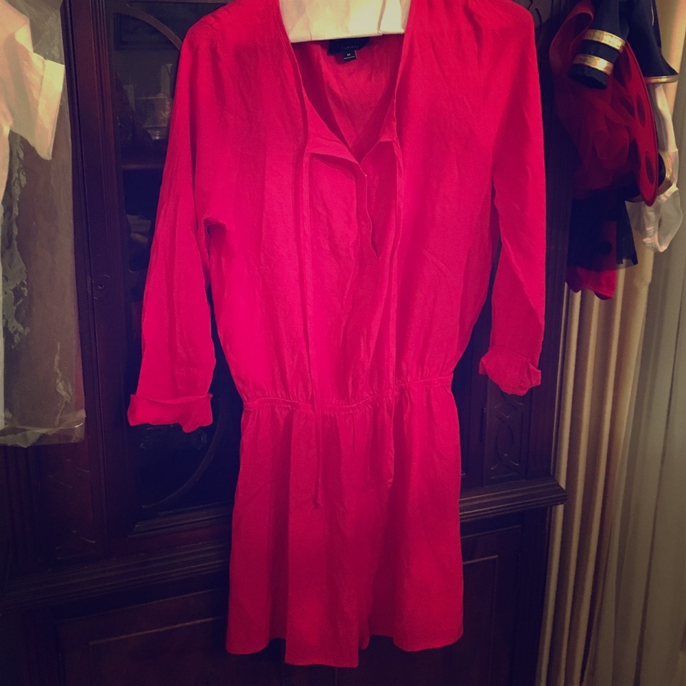 Pink 3/4 sleeve Romper
