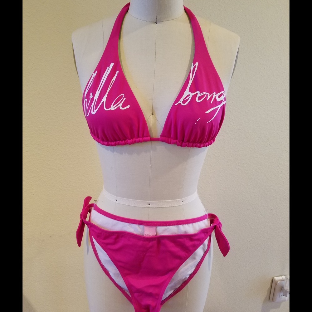 Billabong Hot Pink Reversible Bikini