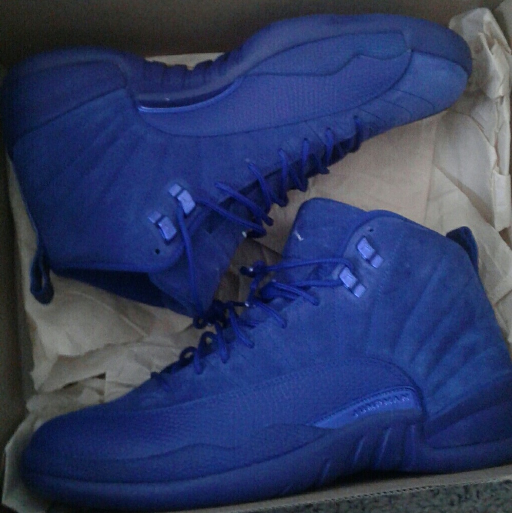 Jordan 12 deep royal blue