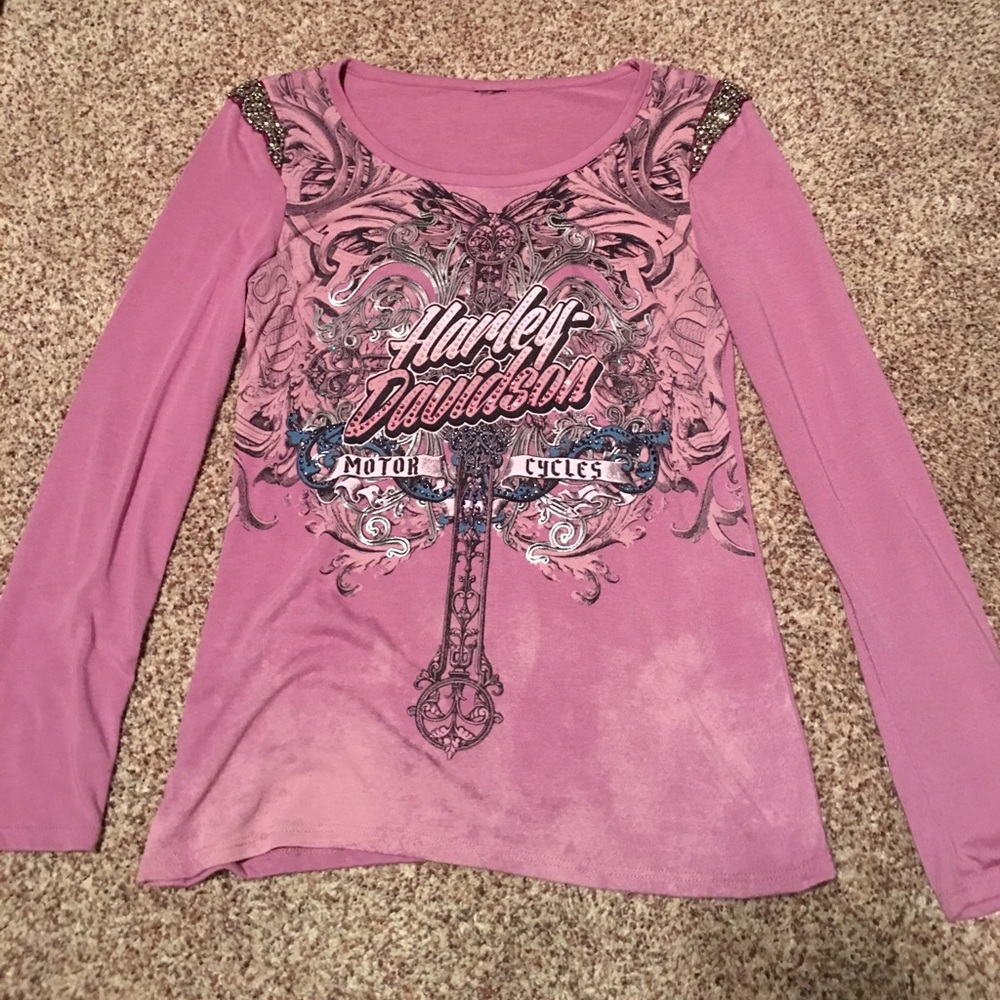 Womens Harley Davidson long sleeve