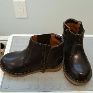 Janie & Jack Chocolate Brown Boots