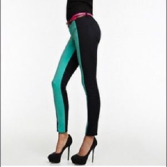 rag & bone Denim - Rag & bone Skinny Intermix Black and Biscay Jeans