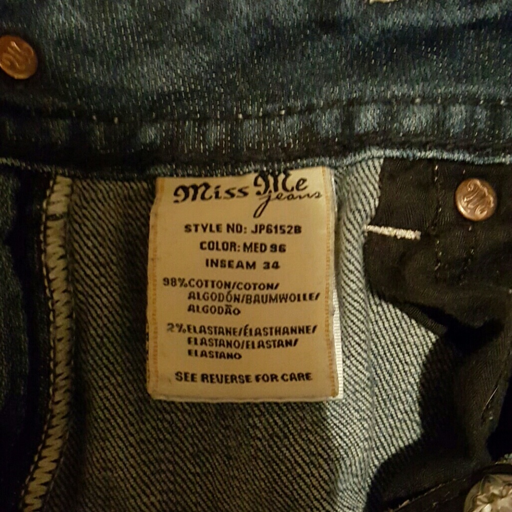 Miss Me Boot Jeans, 30 x 34 - Picture 5 of 5
