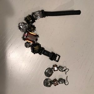 Henri Bendel earrings and bracelet bundle