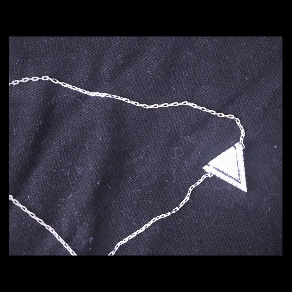 Swarovski silver necklace