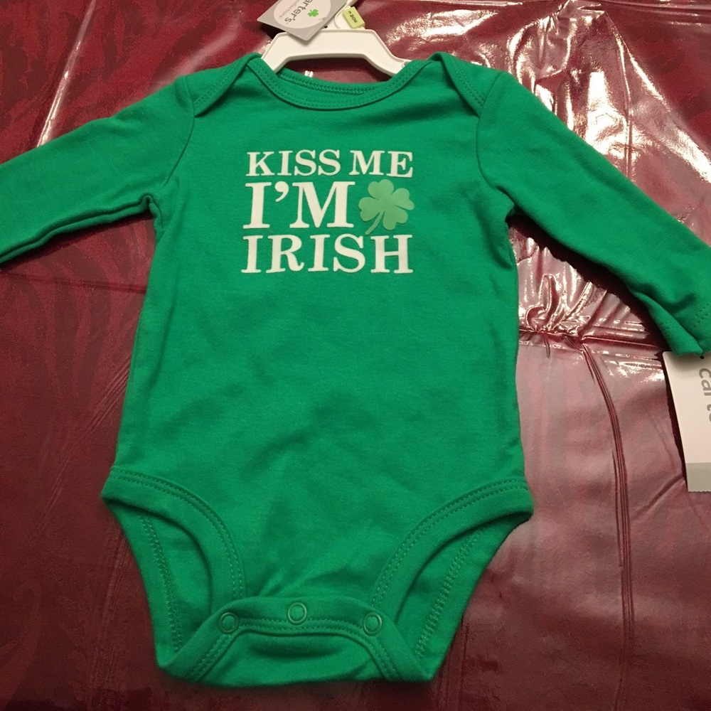 Green St. Patrick's day Onesie