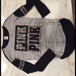 Like NEW PINK Victoria's Secret Long Sleeve Shirt