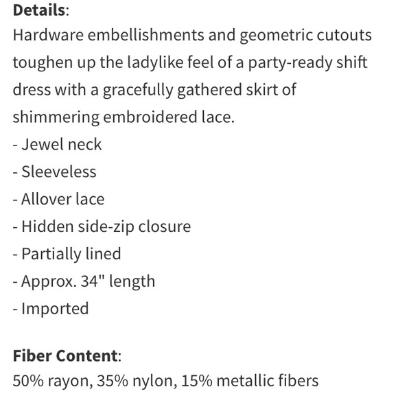 FP Don't You Dare Lace Shift Dress - Picture 6 of 8