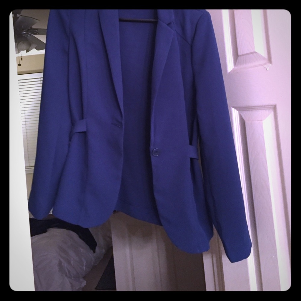 Blue blazer