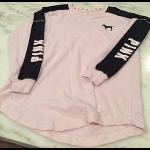 PINK Victoria's Secret Long Sleeve Campus Shirt