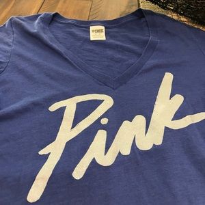PINK Victoria's Secret V-Neck Short Sleeve