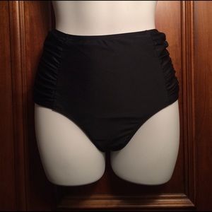 High Waisted Cheeky Swim Bottoms