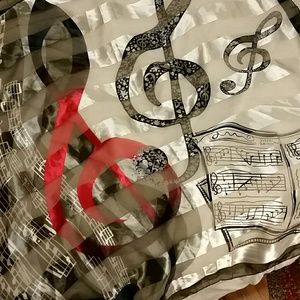 SOLD - Music Scarf