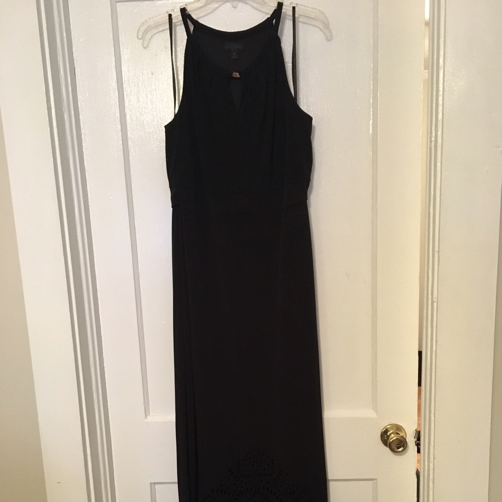Long black dress
