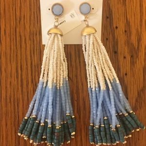 Beaded Tassel Earrings