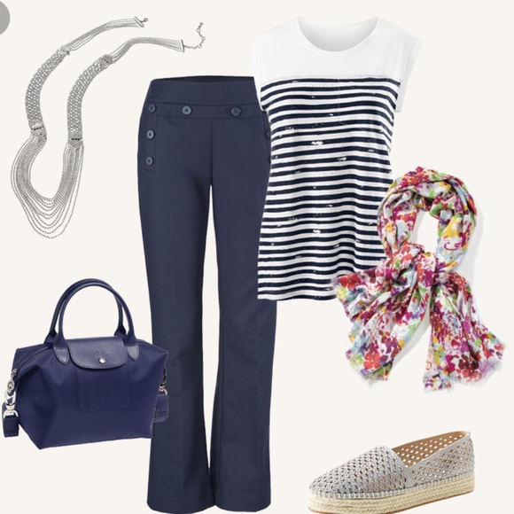 NWT Cabi Mariner Trouser, 2R & 8L - Picture 2 of 8