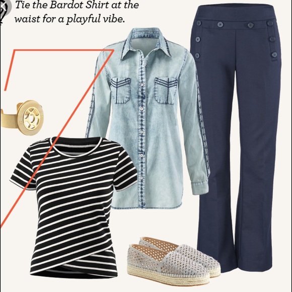 NWT Cabi Mariner Trouser, 2R & 8L - Picture 3 of 8