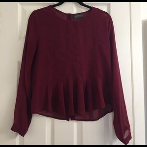 ASTR pleated Blouse