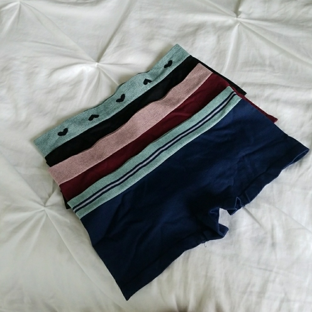 Tilly's Seamless Underwear, Burgundy/Blue/Black - Picture 2 of 8