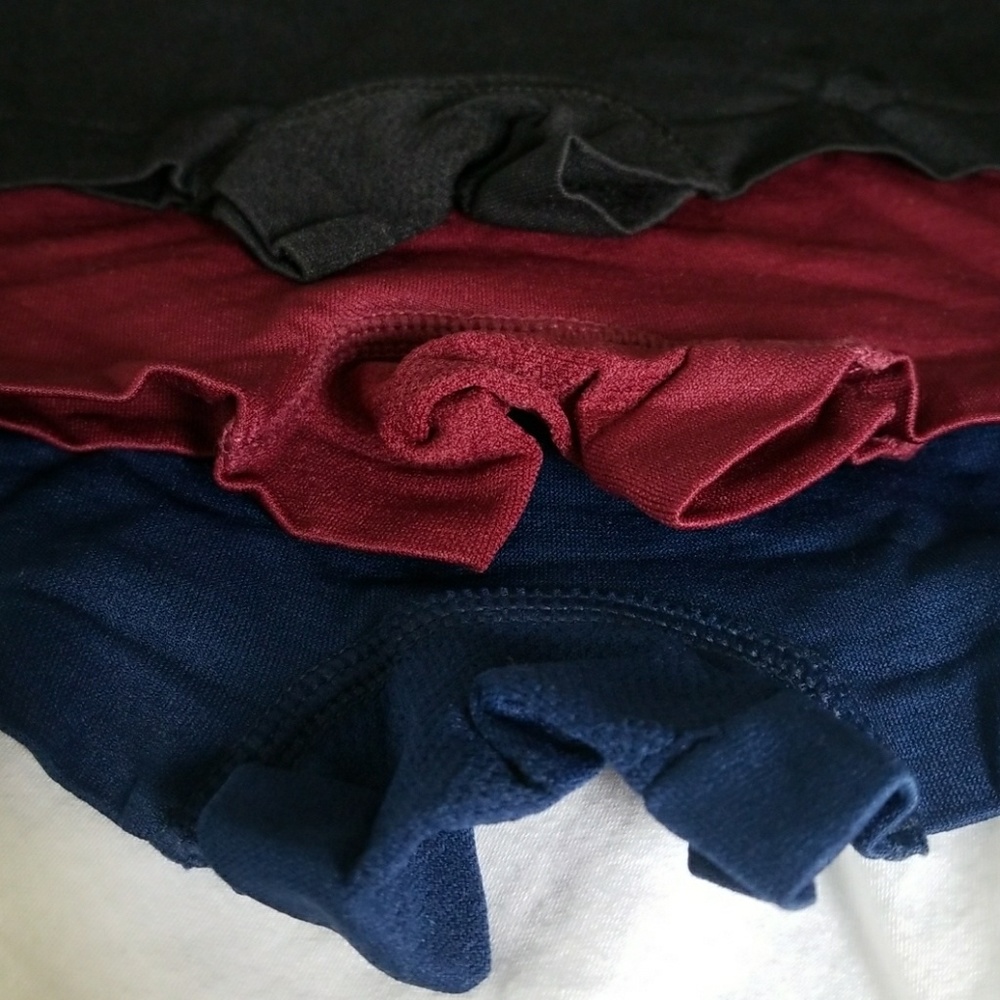 Tilly's Seamless Underwear, Burgundy/Blue/Black - Picture 6 of 8