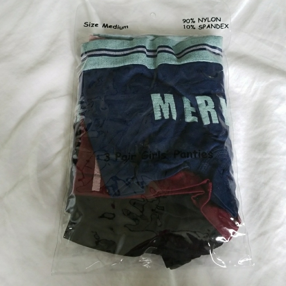 Tilly's Seamless Underwear, Burgundy/Blue/Black - Picture 8 of 8