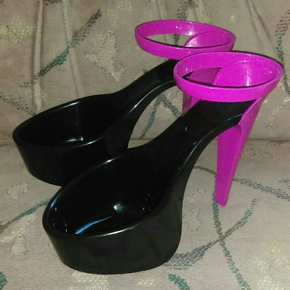 NEW High Heel Food/Water Dishes for Dog/Cat