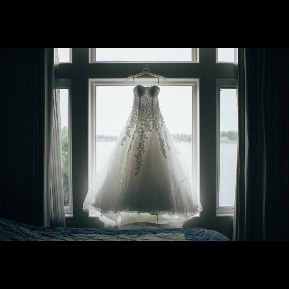 Maggie Sottero ballgown lace wedding dress