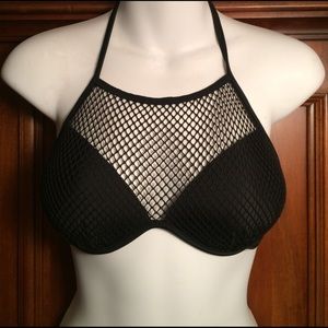 Fishnet Bikini Top