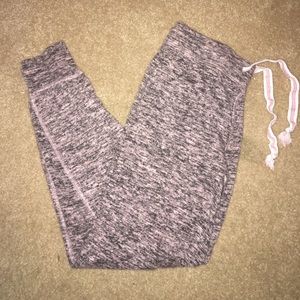 CLOSET CLOSING-Aeropostale gray/salmon sleep pants