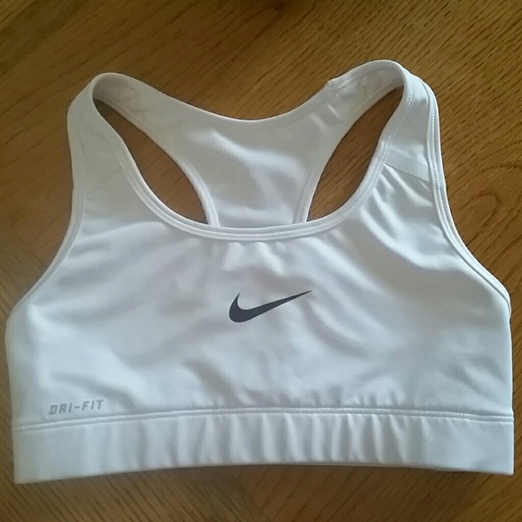 Nike Other - NIKE sports bra Dry Fit White