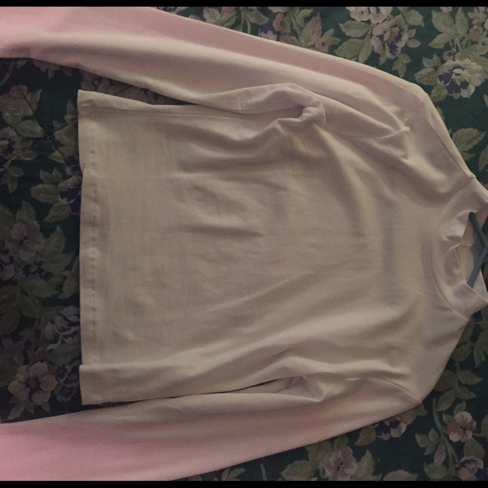 Tilly's white crop top