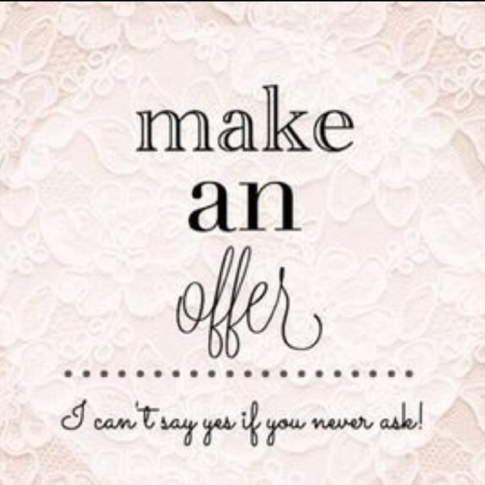 Accepting all reasonable offers 🎉