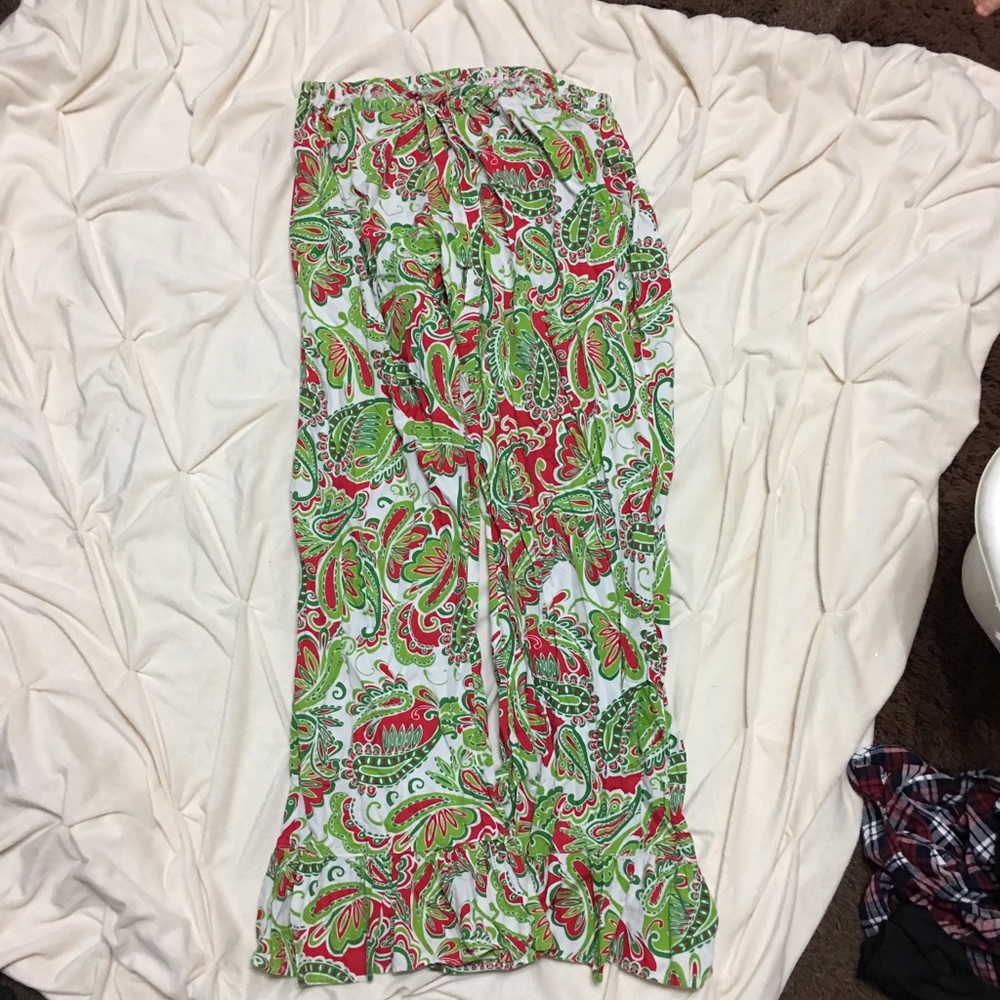 Adorable mud pie pajama pants