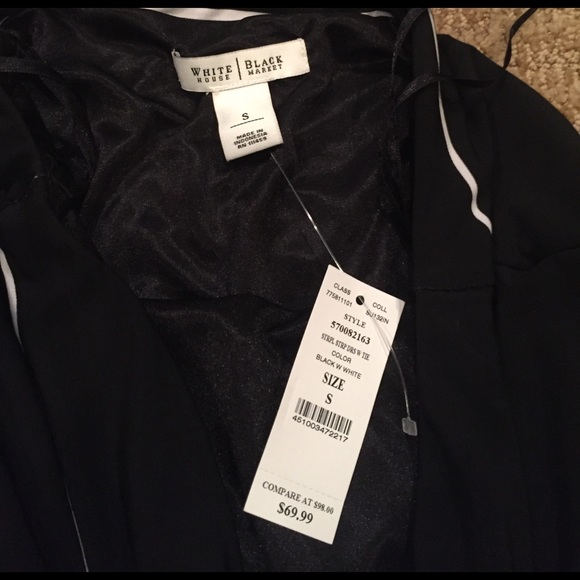 White House black market striped dress - Picture 2 of 2