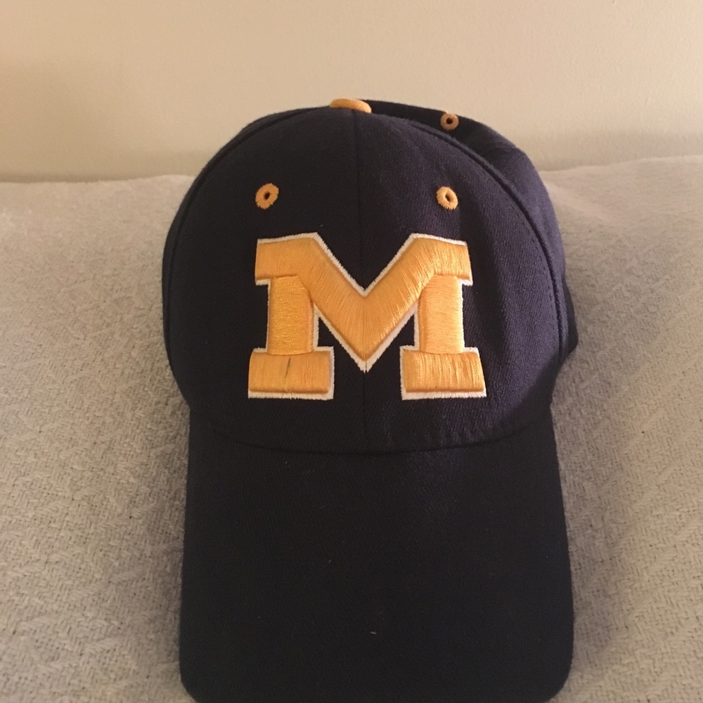 Michigan Block M Flex-fit Hat