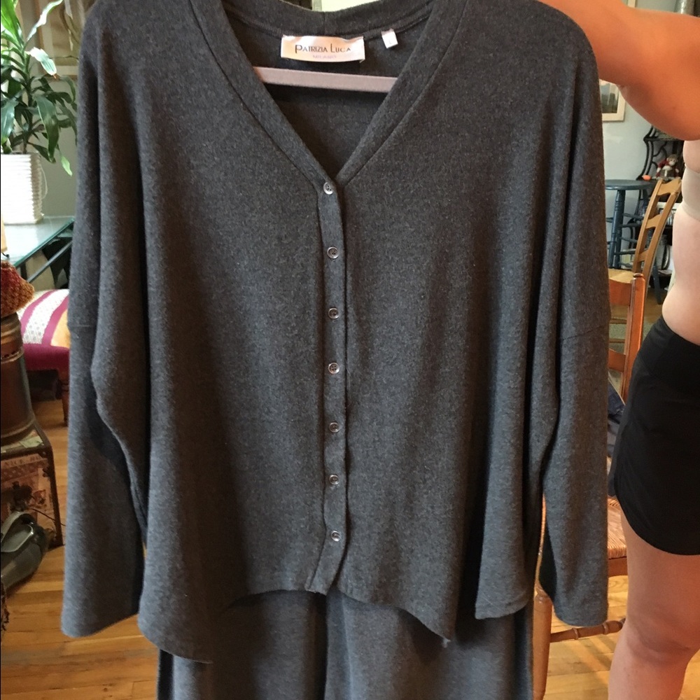 Patrizia Luca grey sweater